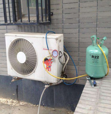 铜梁空调加氟